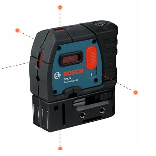 Bosch Digital Measuring Tools Point Laser GPL 5